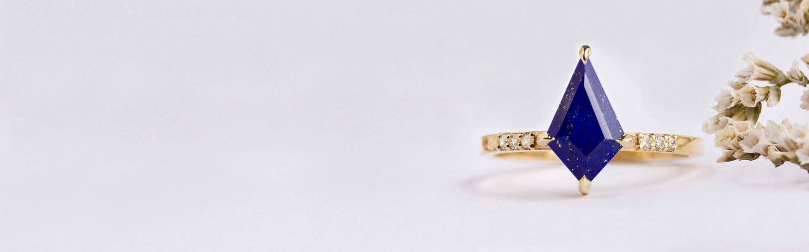 55Carat Anillo De Plata De Ley De Lapislázuli Genuino