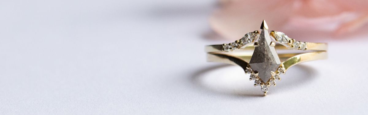 Alianzas de boda y anillos de compromiso - Juego de anillos de novia de ajuste perfecto