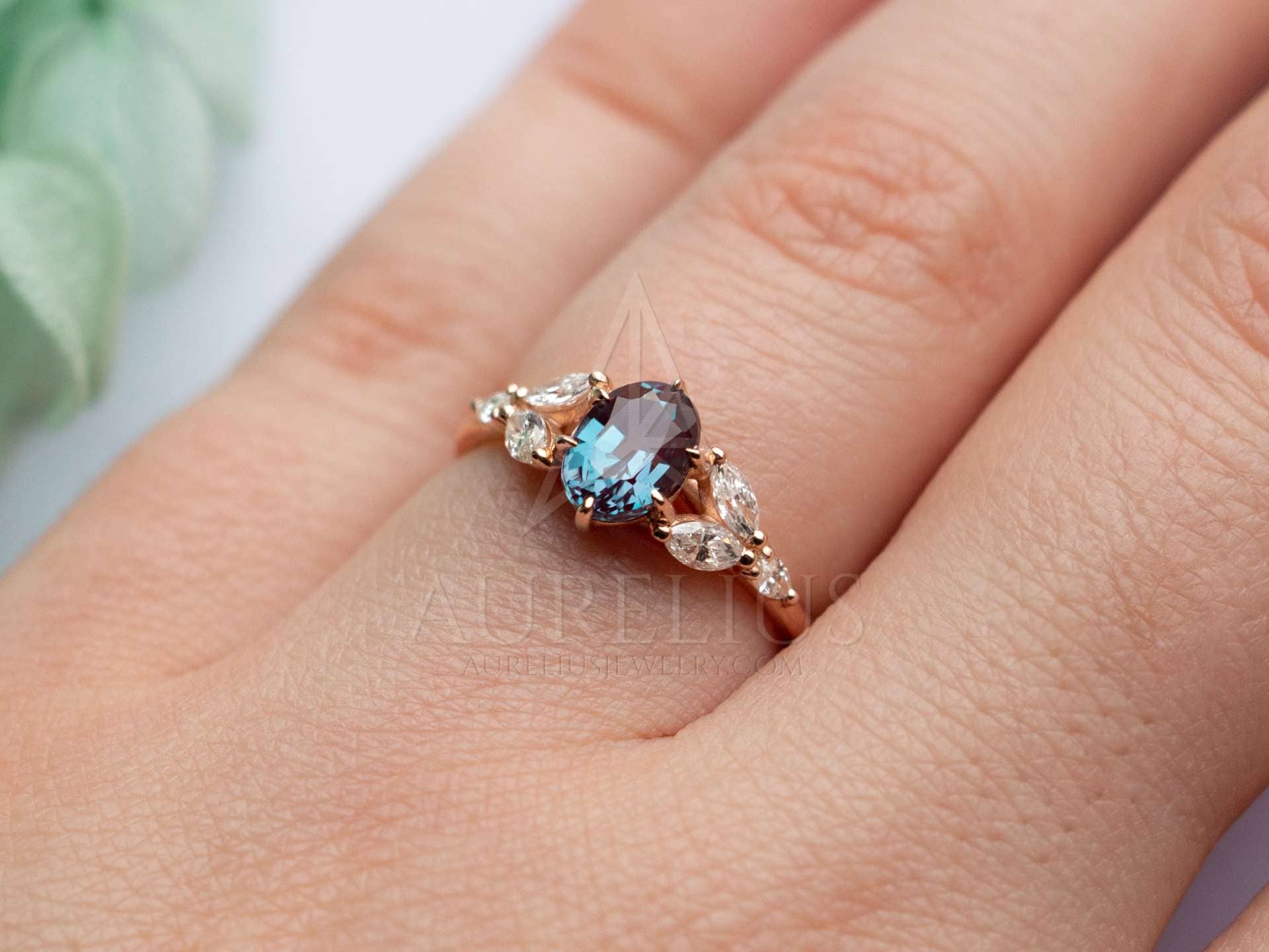 MELODY Ring in platinum with a super sparkly Australian sapphire with the  best seafoam colour. | Instagram