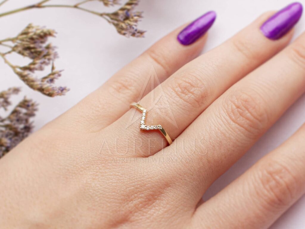 Stacking Wedding Ring Aurelius Jewelry