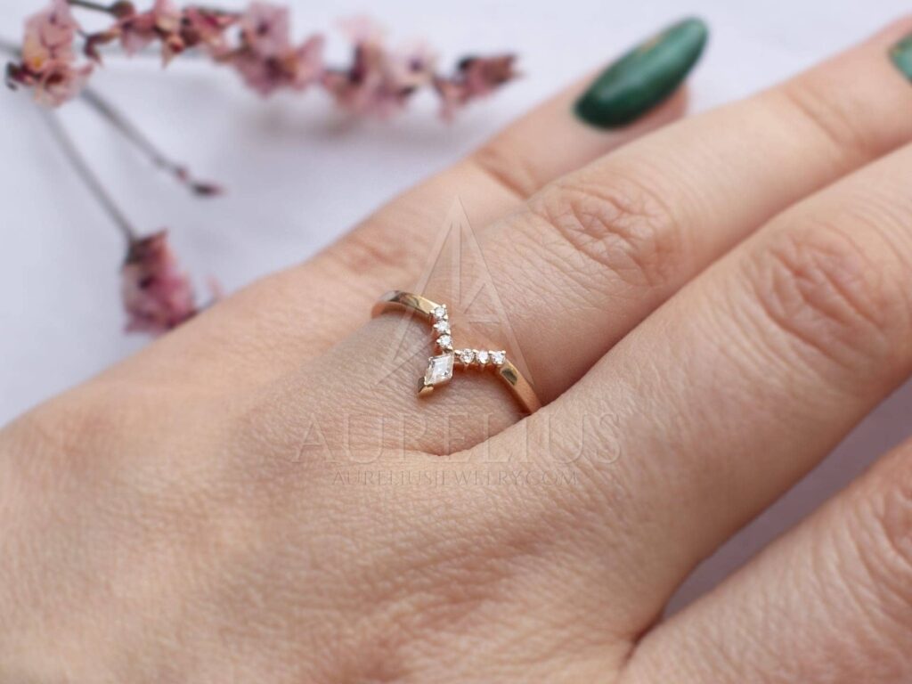 Stacking Wedding Ring Aurelius Jewelry