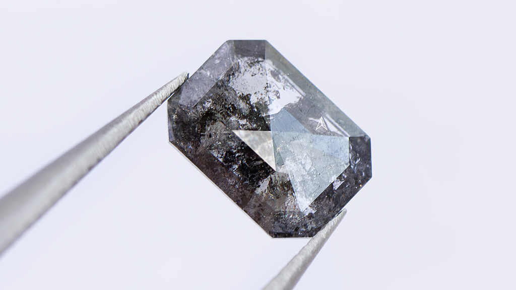 example of a hard diamond but inclusions are more brittle