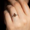 Drachen Diamant Ring am Finger