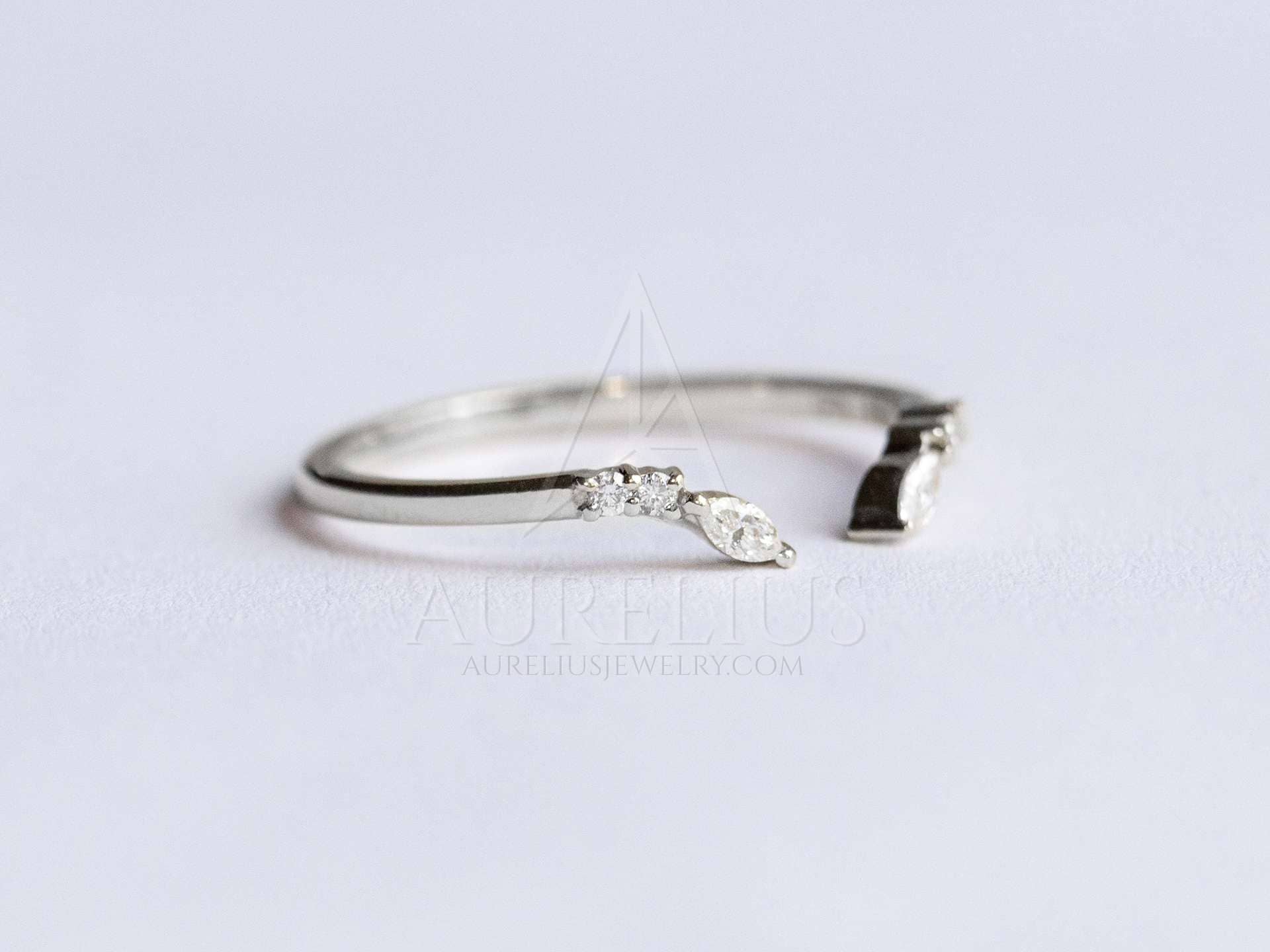 Micro Gold Plated Designer Cz Stone Wedding Ring Online|Kollam Supreme