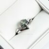 platino anillo de boda conjunto