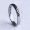 polovina věčnost svatební prsten boční pohled