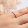 šedá diamant věčnost svatební prsten