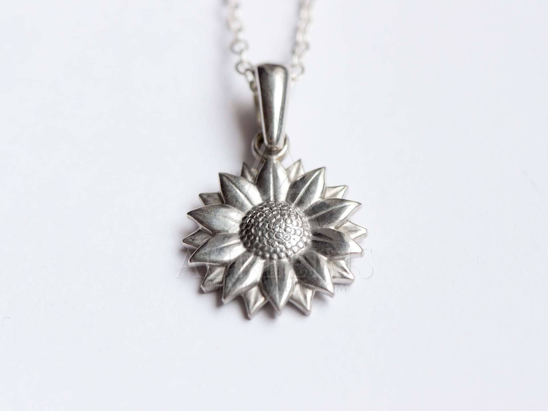 Gold Sunflower Charm Necklace – Fabulous Creations Jewelry