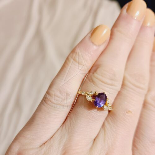 zásnubní prsten s alexandritem a diamanty potvrzena recenze koupit kupující